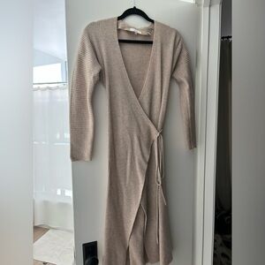 Vince Ribbed Sweater Dress